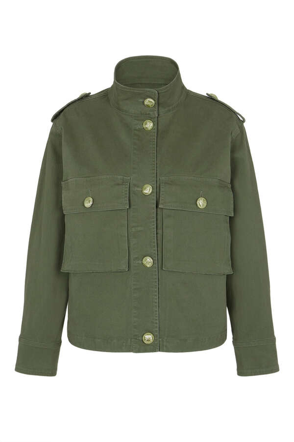Fieldjacket aus Baumwolle