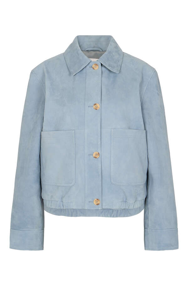 Jacke aus Veloursleder