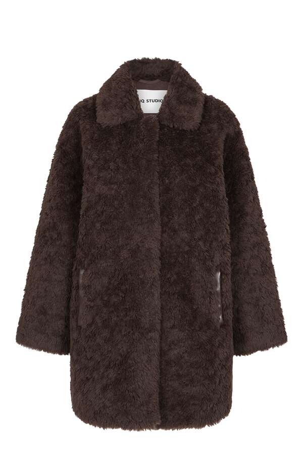 Fake Fur Long Jacket